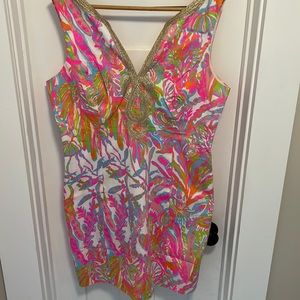 Lilly Pulitzer Shift multi color size 16